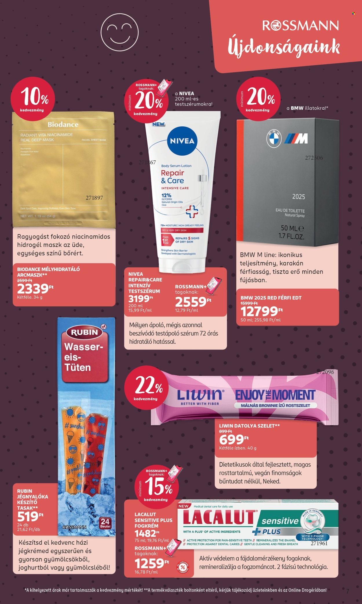 Rossmann akciós újság érvényes:  - 2026.07.06 - 2026.07.17. 7. oldal Oldal 7