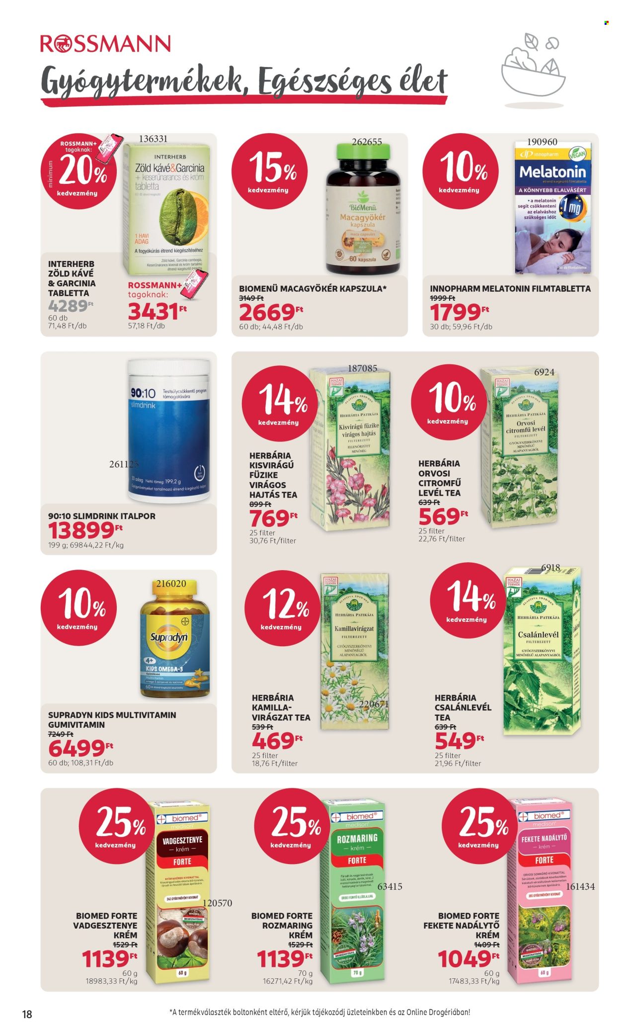 Rossmann akciós újság érvényes:  - 2026.07.06 - 2026.07.17. 20. oldal Oldal 20