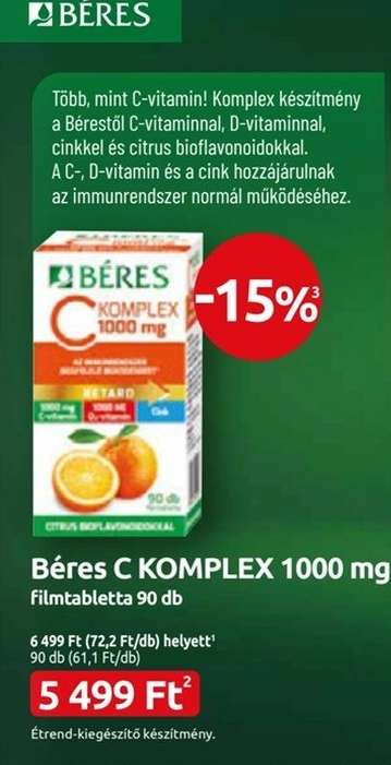 Béres C KOMPLEX 1000 mg