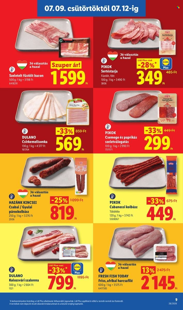 Lidl akciós újság érvényes:  - 2026.07.09 - 2026.07.15. 9. oldal Oldal 9