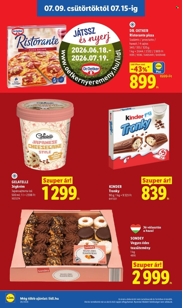 Lidl akciós újság érvényes:  - 2026.07.09 - 2026.07.15. 14. oldal Oldal 14
