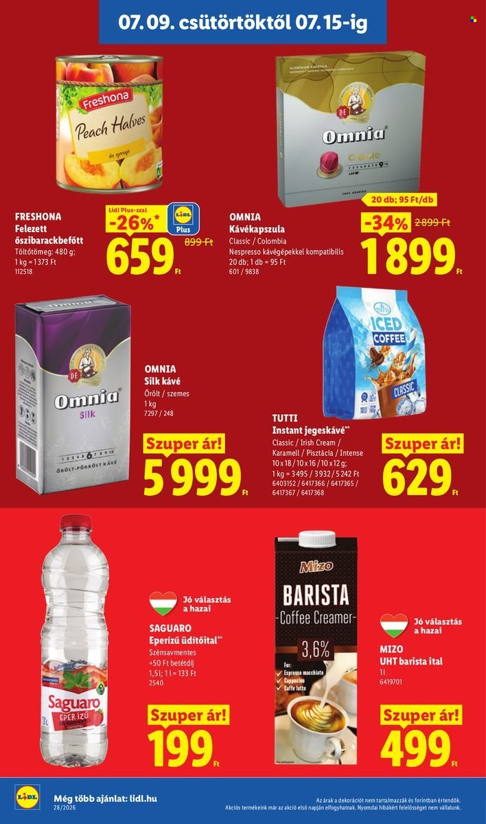 Lidl akciós újság érvényes:  - 2026.07.09 - 2026.07.15. 16. oldal Oldal 16