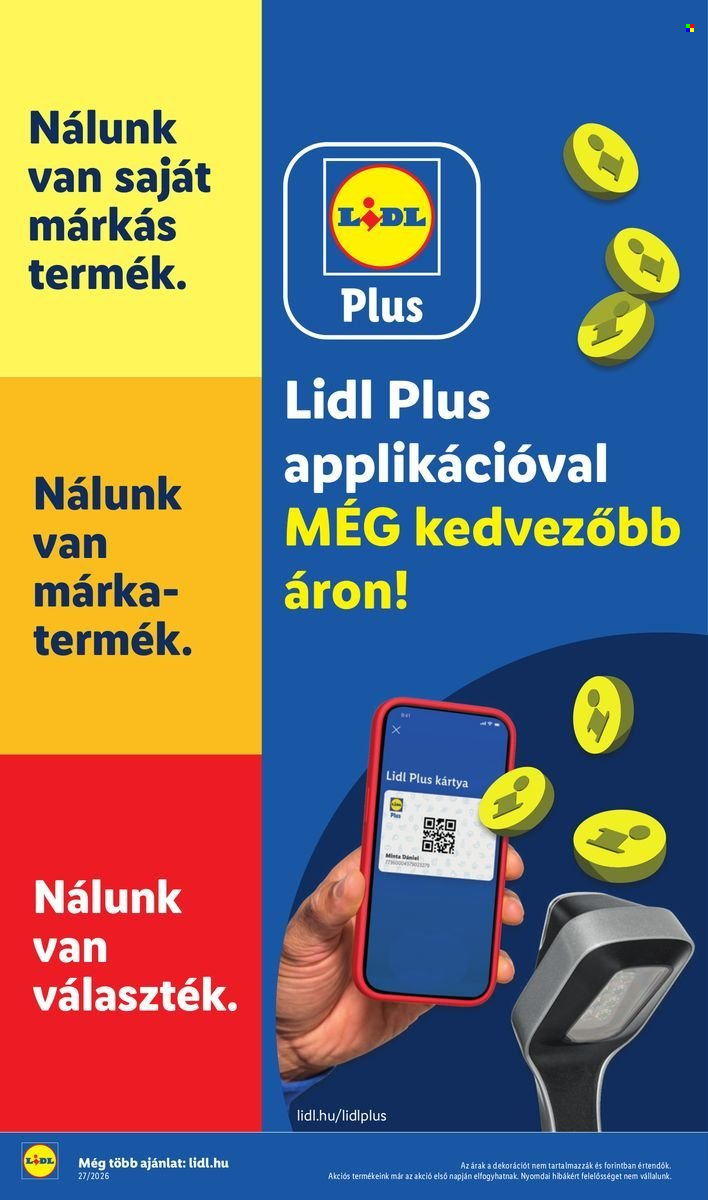 Lidl akciós újság érvényes:  - 2026.07.09 - 2026.07.15. 20. oldal Oldal 20