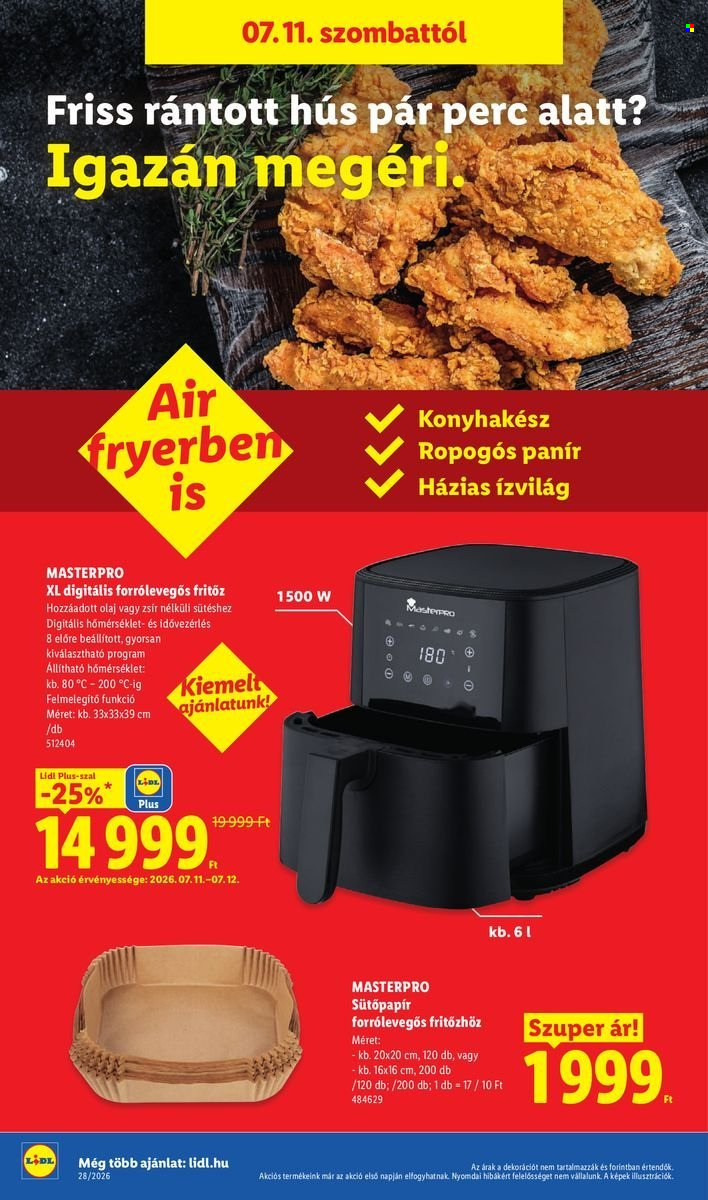 Lidl akciós újság érvényes:  - 2026.07.09 - 2026.07.15. 44. oldal Oldal 44