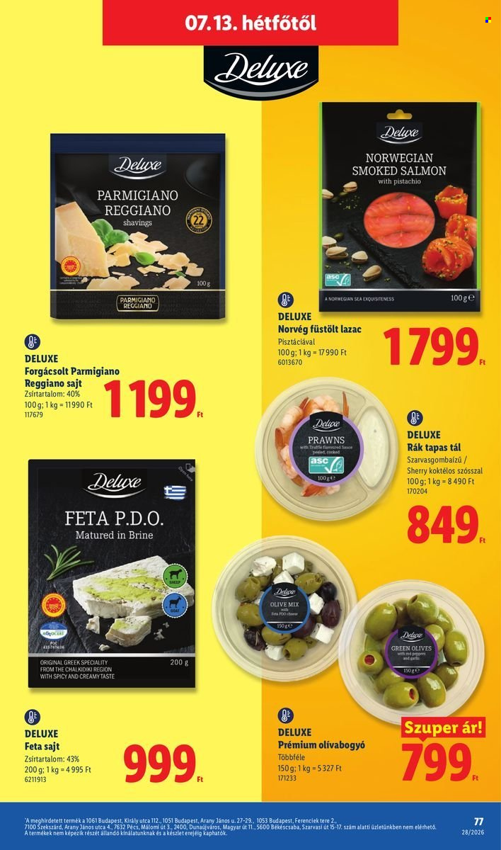 Lidl akciós újság érvényes:  - 2026.07.09 - 2026.07.15. 77. oldal Oldal 77