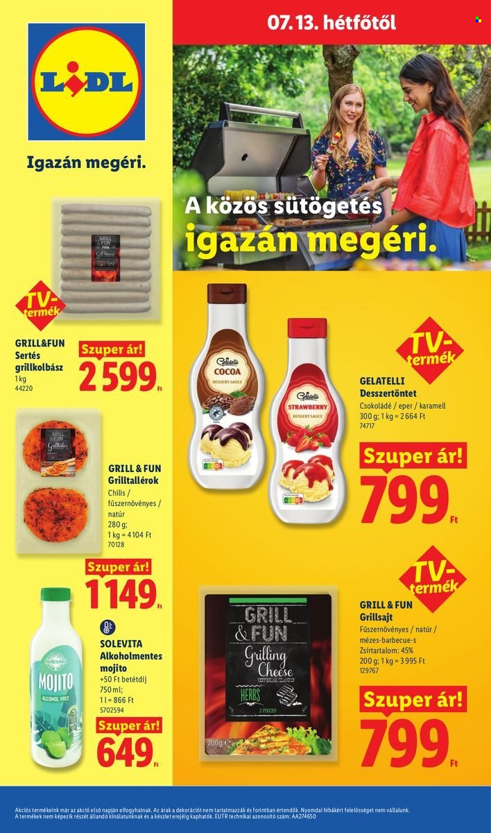 Lidl akciós újság érvényes:  - 2026.07.09 - 2026.07.15. 80. oldal Oldal 80