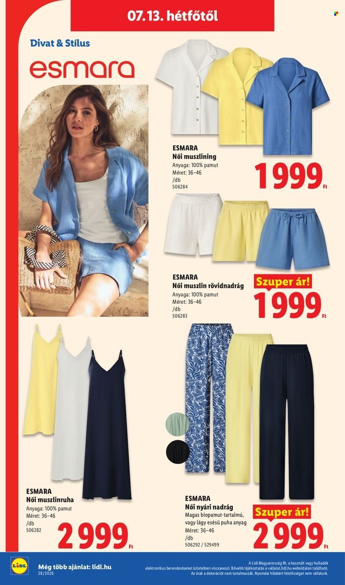 Lidl akciós újság érvényes:  - 2026.07.09 - 2026.07.15. 20. oldal Oldal 20