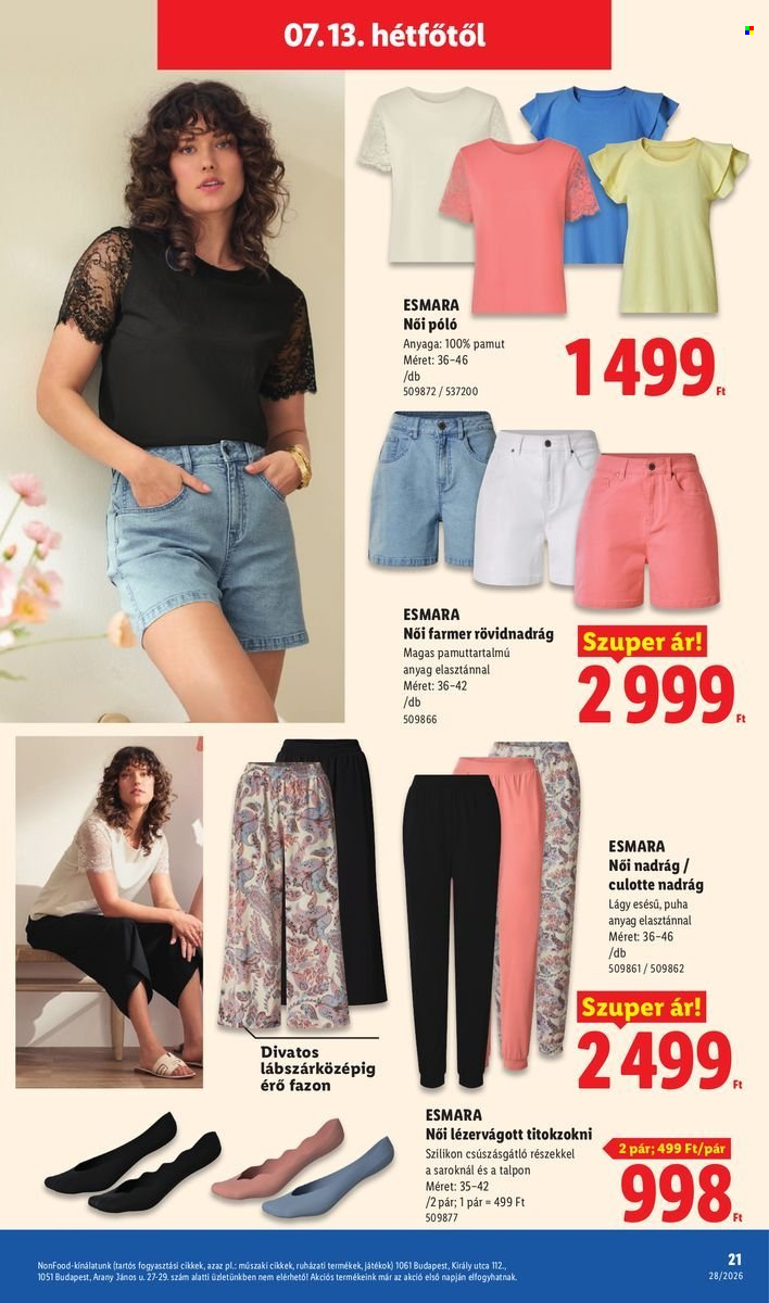 Lidl akciós újság érvényes:  - 2026.07.09 - 2026.07.15. 21. oldal Oldal 21