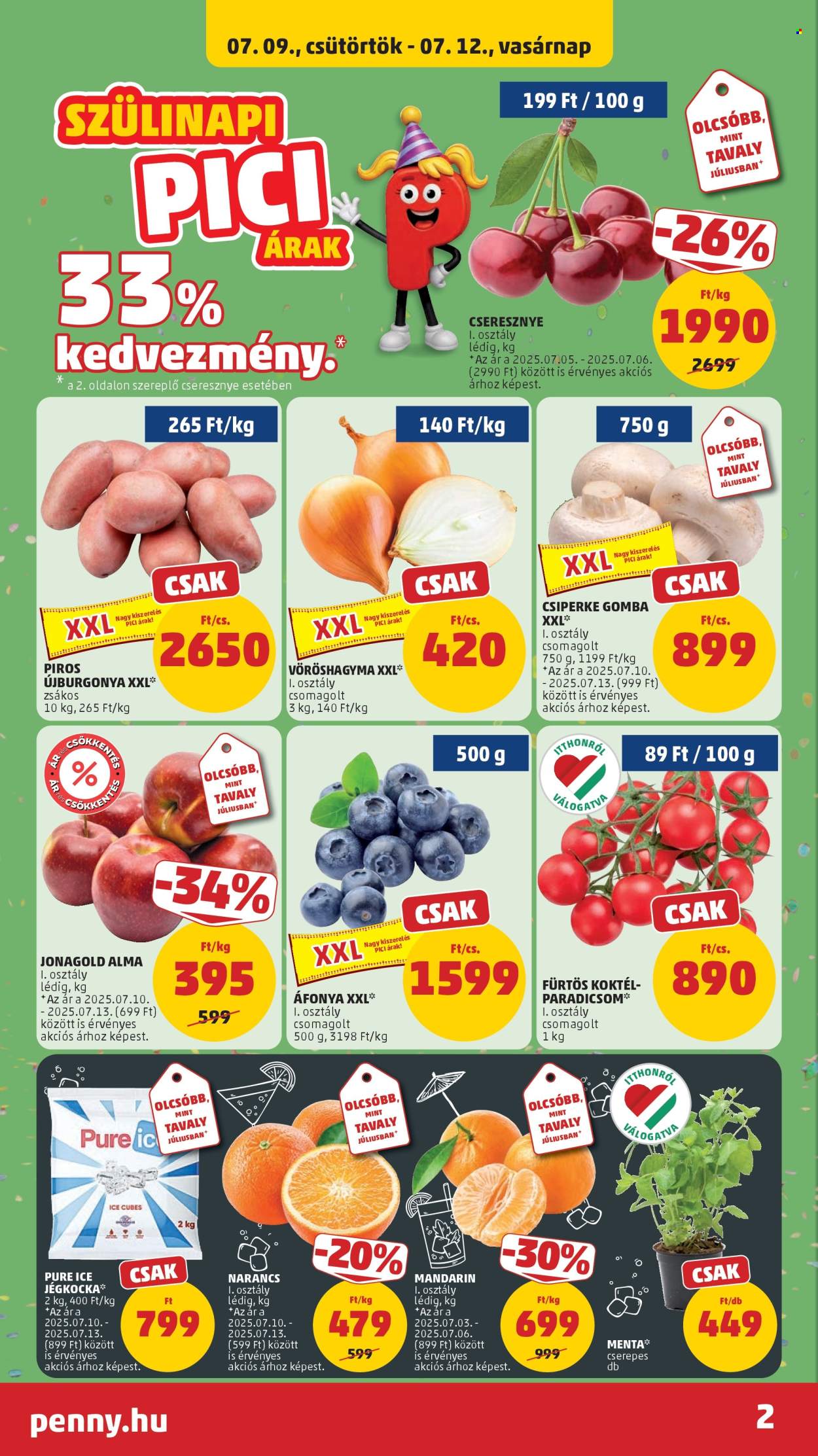 Penny Market akciós újság érvényes:  - 2026.07.09 - 2026.07.15. 2. oldal Oldal 2