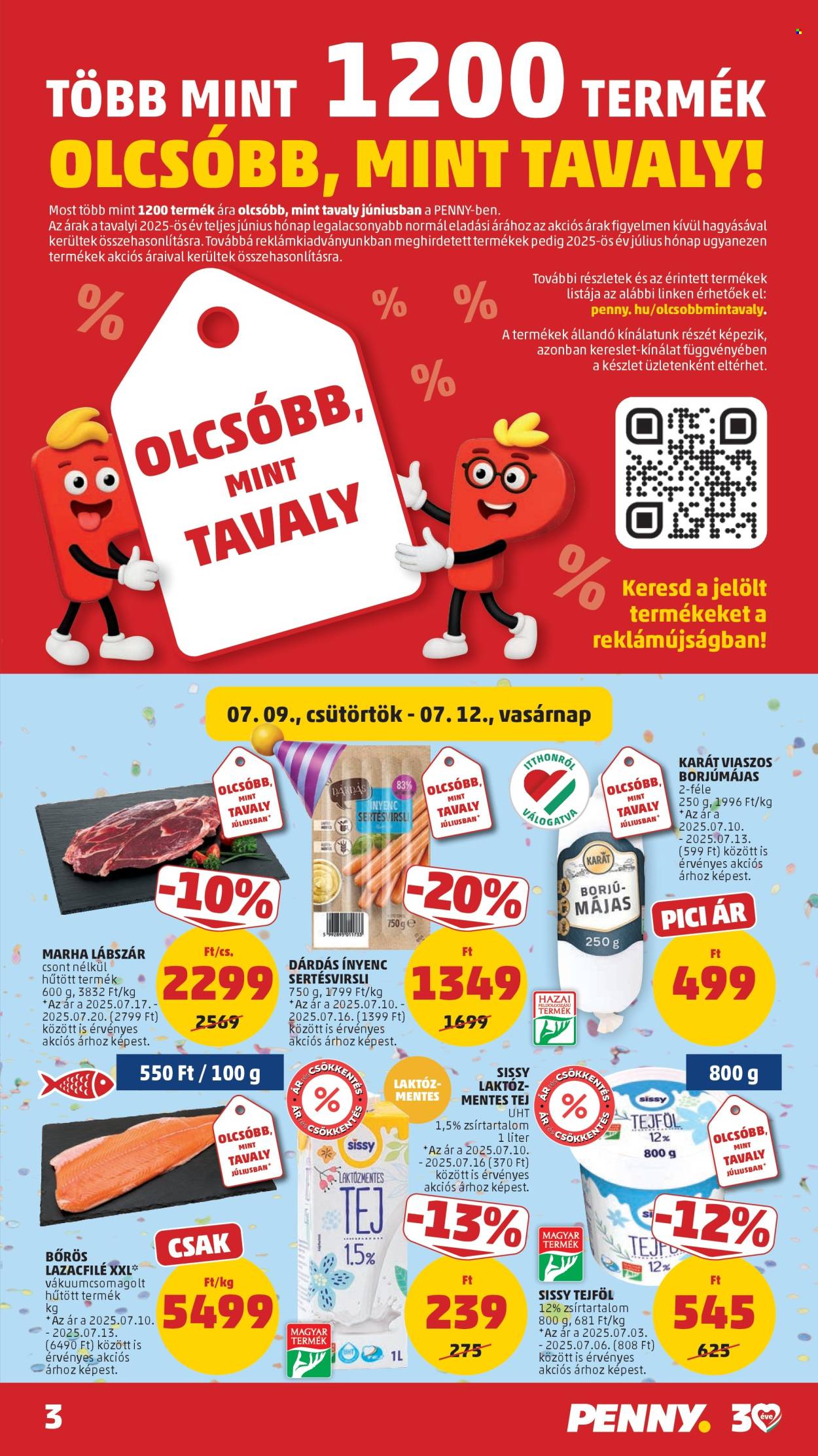 Penny Market akciós újság érvényes:  - 2026.07.09 - 2026.07.15. 3. oldal Oldal 3