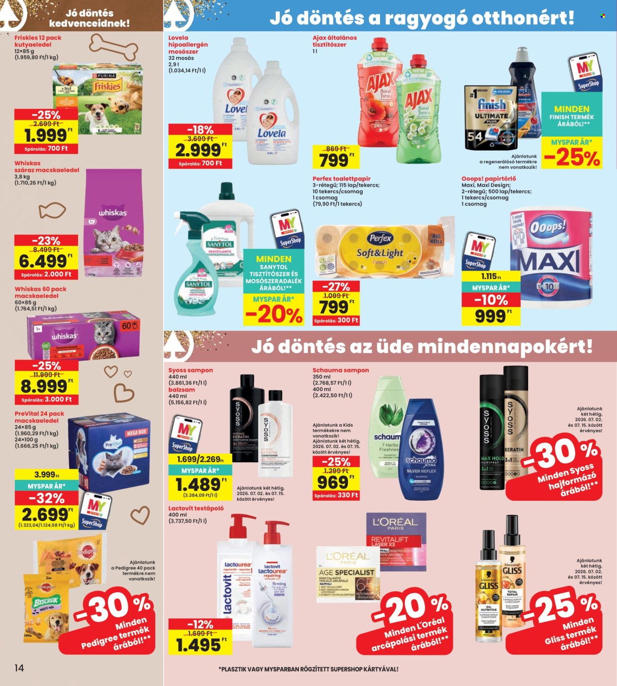 INTERSPAR akciós újság érvényes:  - 2026.07.09 - 2026.07.15. 14. oldal Oldal 14