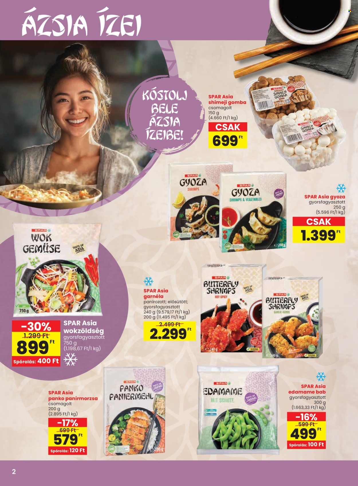 SPAR akciós újság érvényes:  - 2026.07.09 - 2026.07.15. 2. oldal Oldal 2