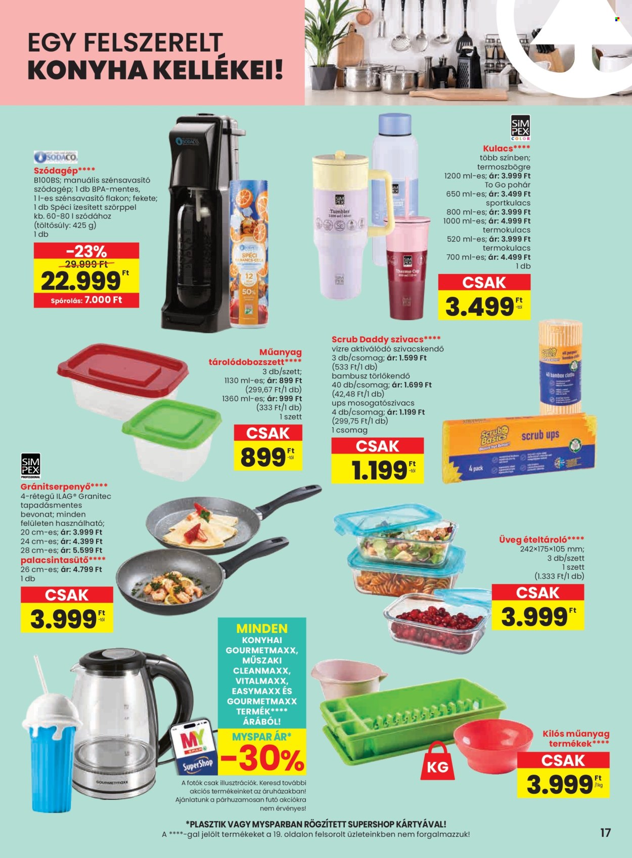 SPAR akciós újság érvényes:  - 2026.07.09 - 2026.07.15. 17. oldal Oldal 17