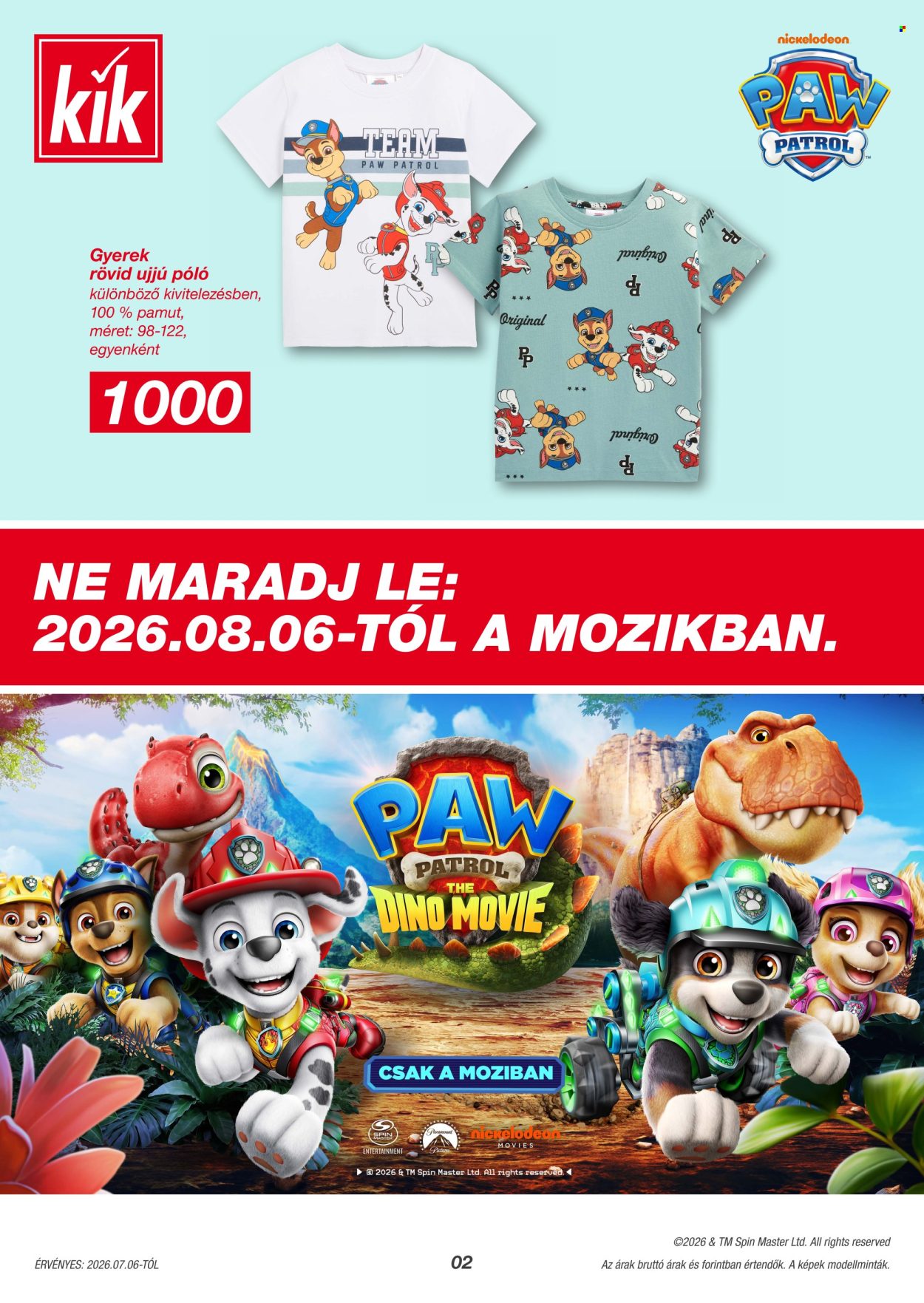 Kik akciós újság érvényes: . 2. oldal Oldal 2