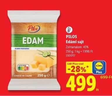 PILOS Edámi sajt