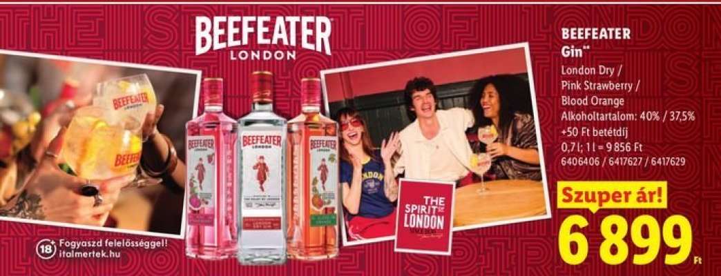 BEEFEATER GIN