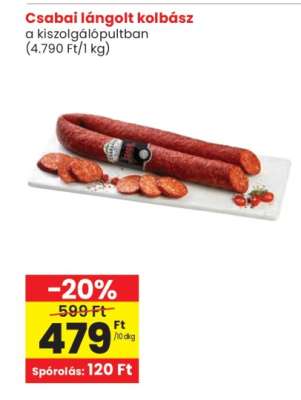 CSABAI Lángolt kolbász*