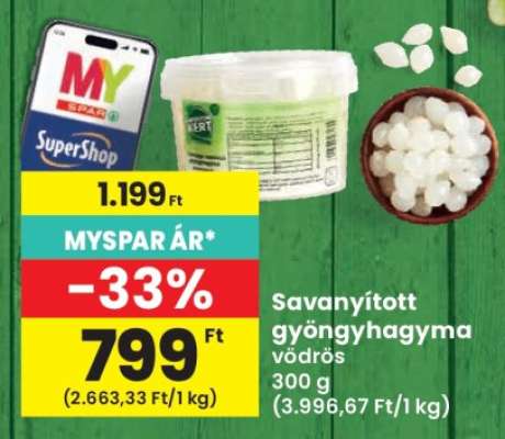 Savanyított gyöngyhagyma