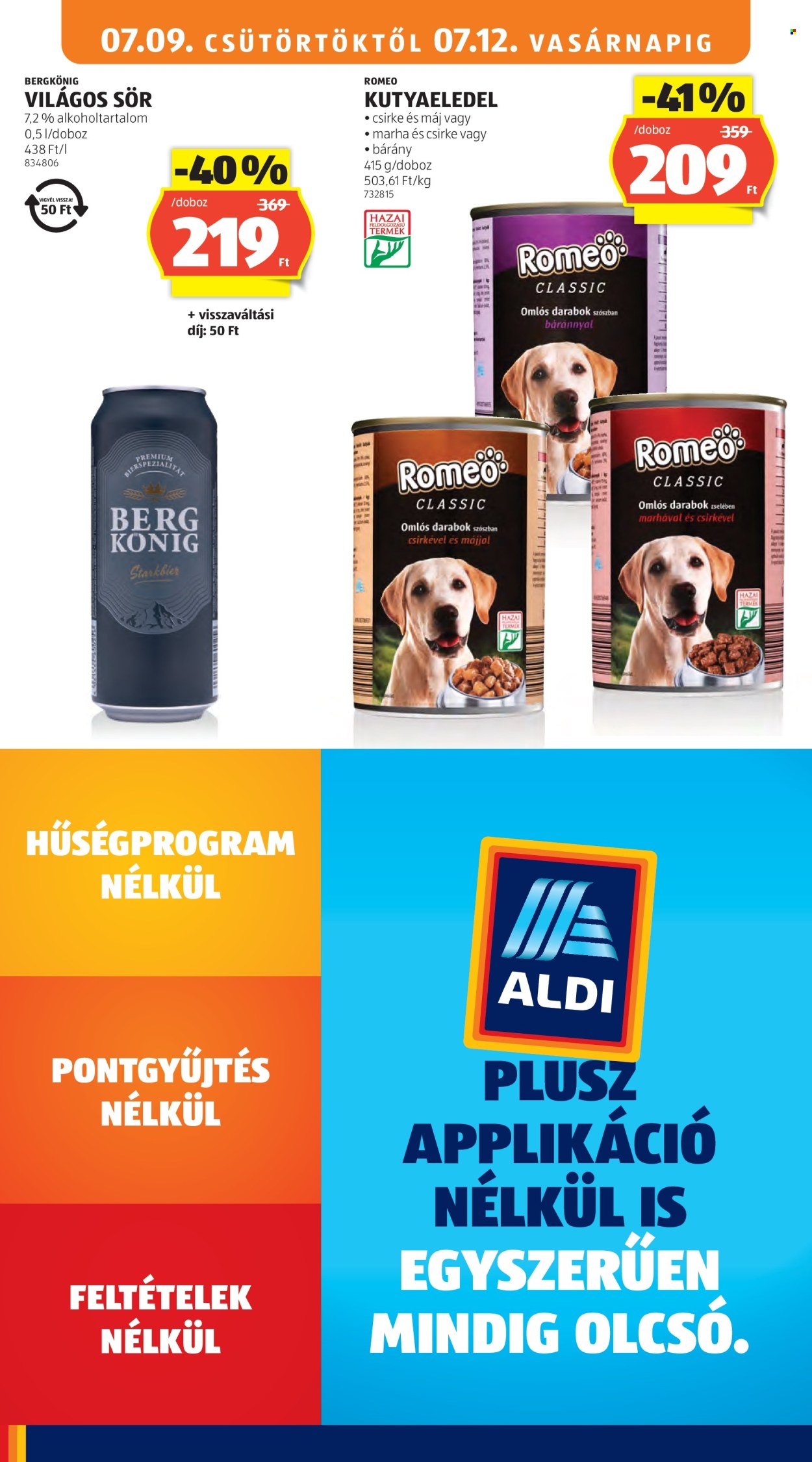Aldi akciós újság érvényes:  - 2026.07.09 - 2026.07.15. 20. oldal Oldal 20