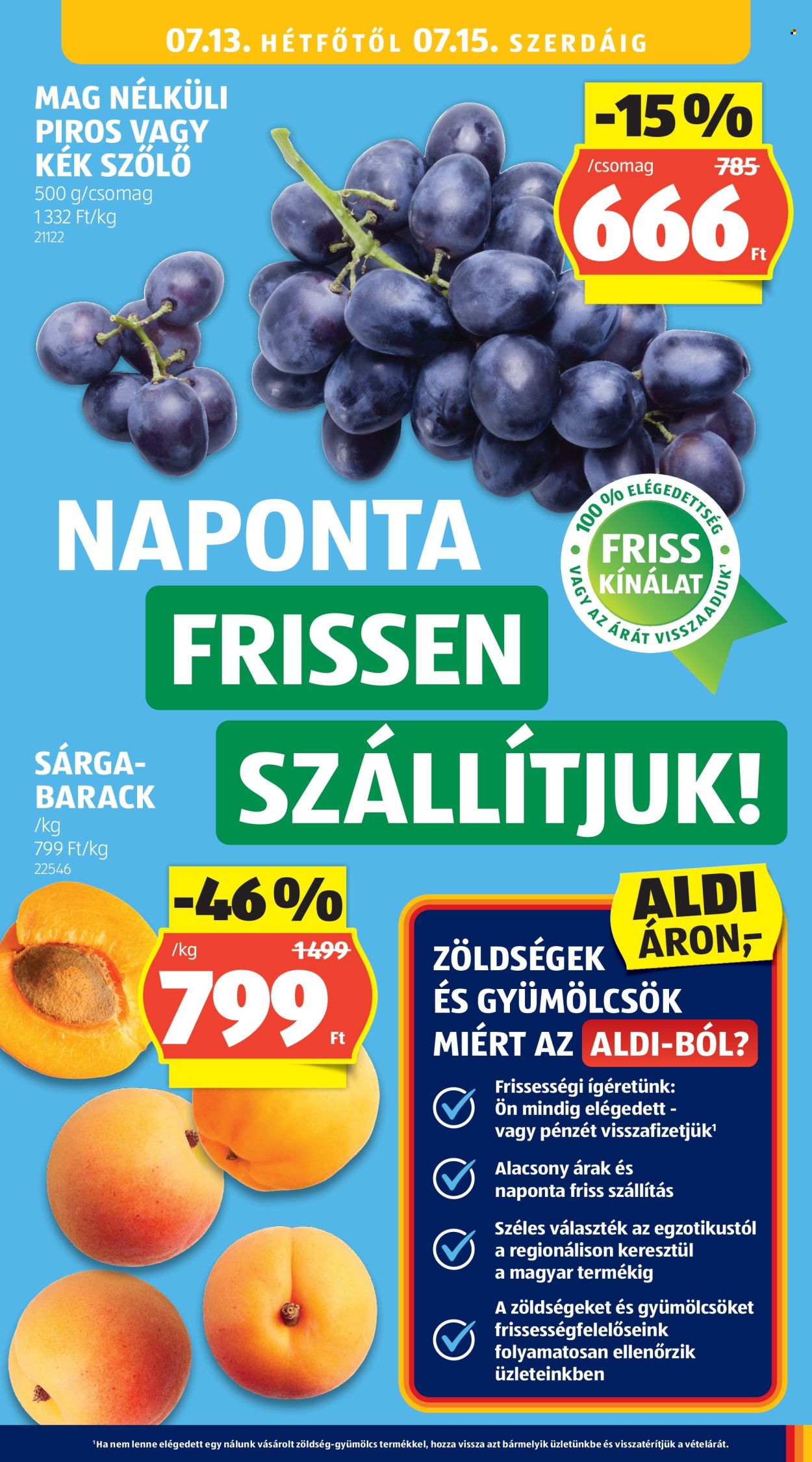 Aldi akciós újság érvényes:  - 2026.07.09 - 2026.07.15. 33. oldal Oldal 33
