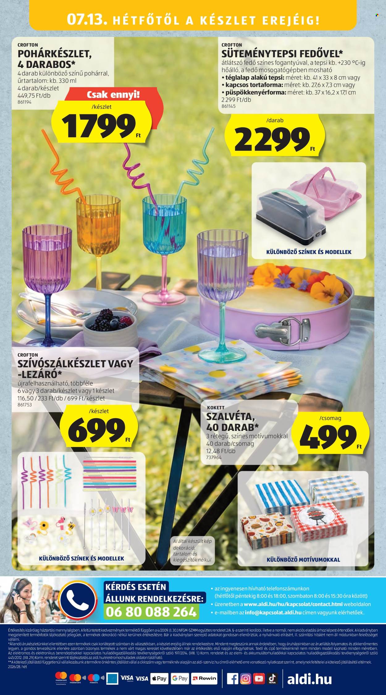 Aldi akciós újság érvényes:  - 2026.07.09 - 2026.07.15. 56. oldal Oldal 56
