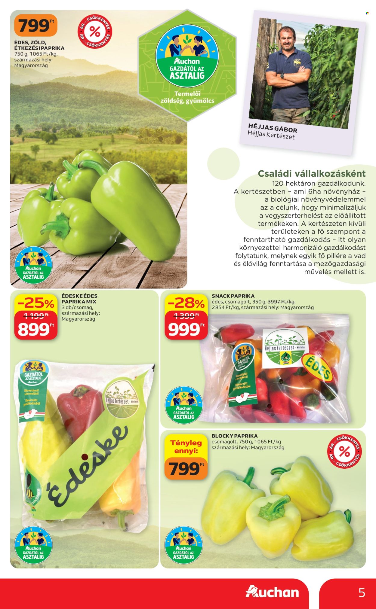 Auchan akciós újság érvényes:  - 2026.07.09 - 2026.07.15. 5. oldal Oldal 5