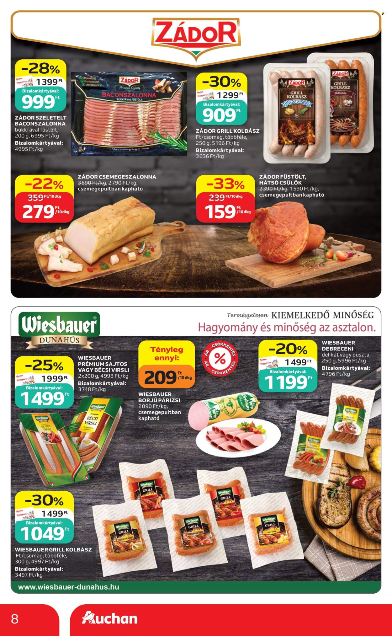 Auchan akciós újság érvényes:  - 2026.07.09 - 2026.07.15. 8. oldal Oldal 8