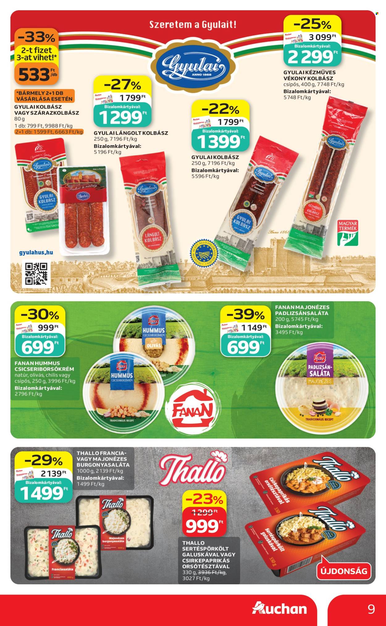 Auchan akciós újság érvényes:  - 2026.07.09 - 2026.07.15. 9. oldal Oldal 9