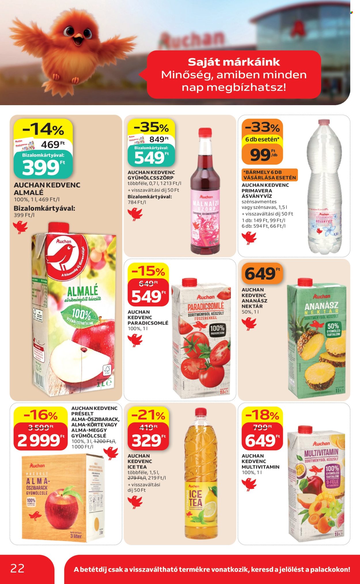 Auchan akciós újság érvényes:  - 2026.07.09 - 2026.07.15. 22. oldal Oldal 22