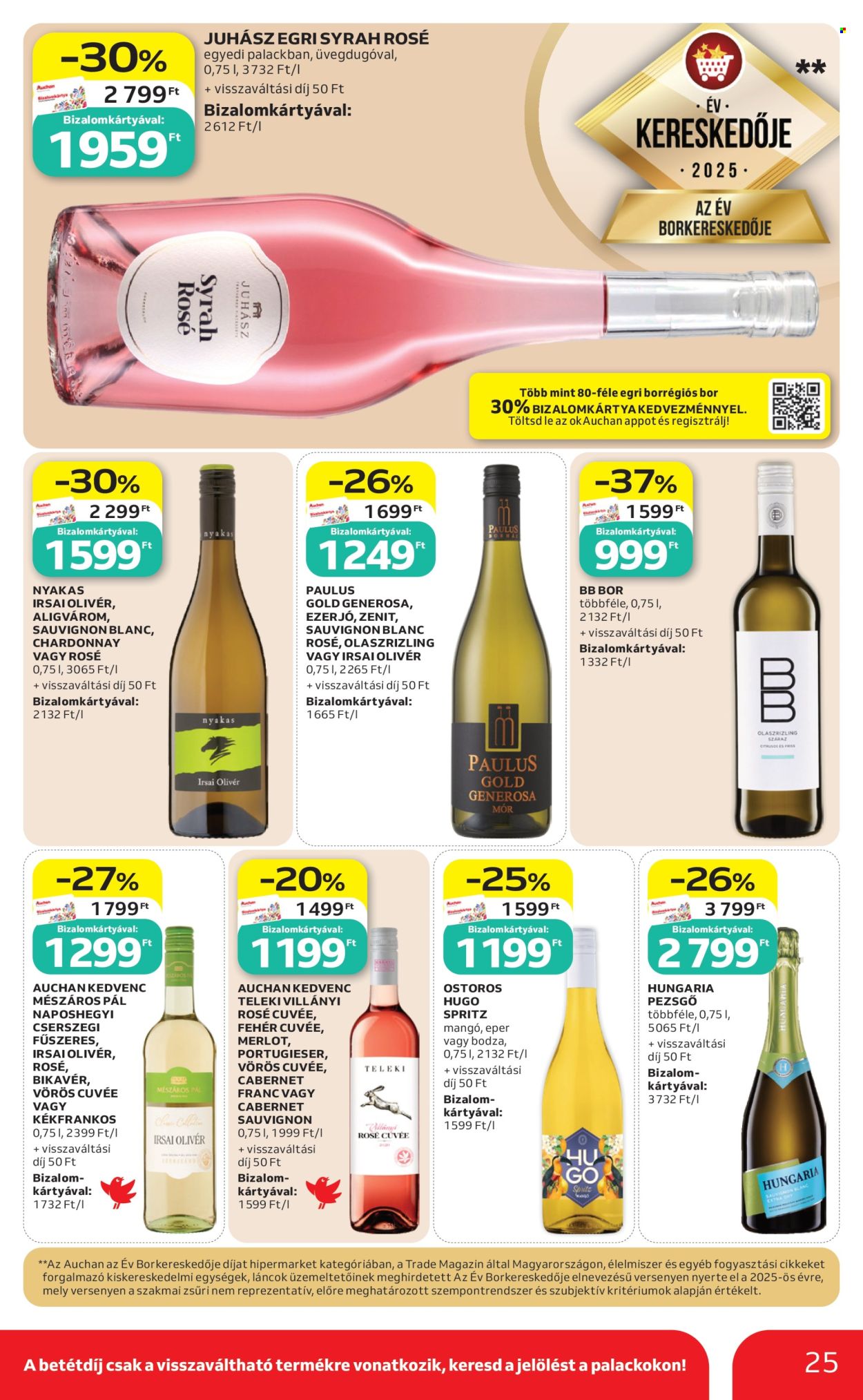Auchan akciós újság érvényes:  - 2026.07.09 - 2026.07.15. 25. oldal Oldal 25