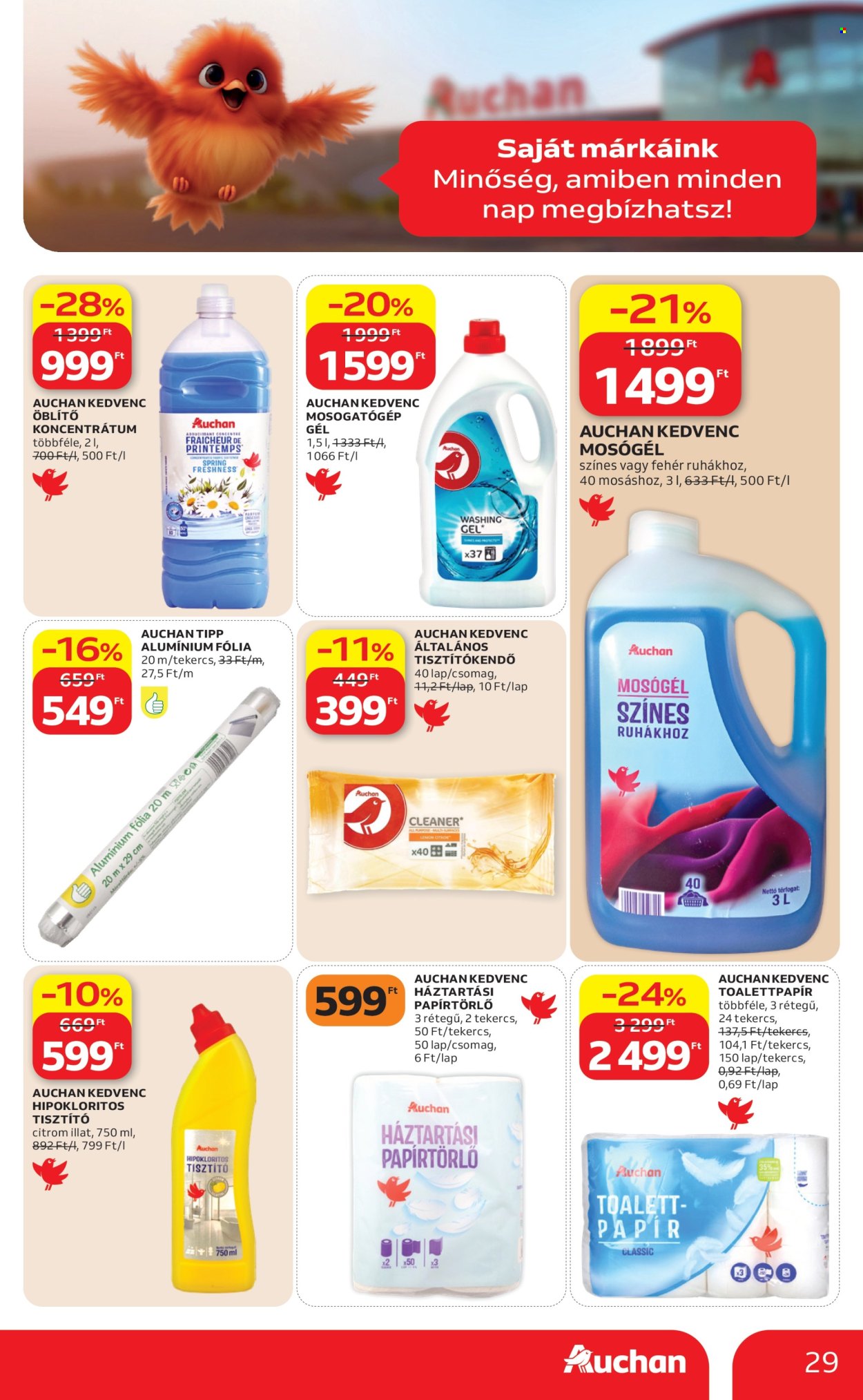 Auchan akciós újság érvényes:  - 2026.07.09 - 2026.07.15. 29. oldal Oldal 29