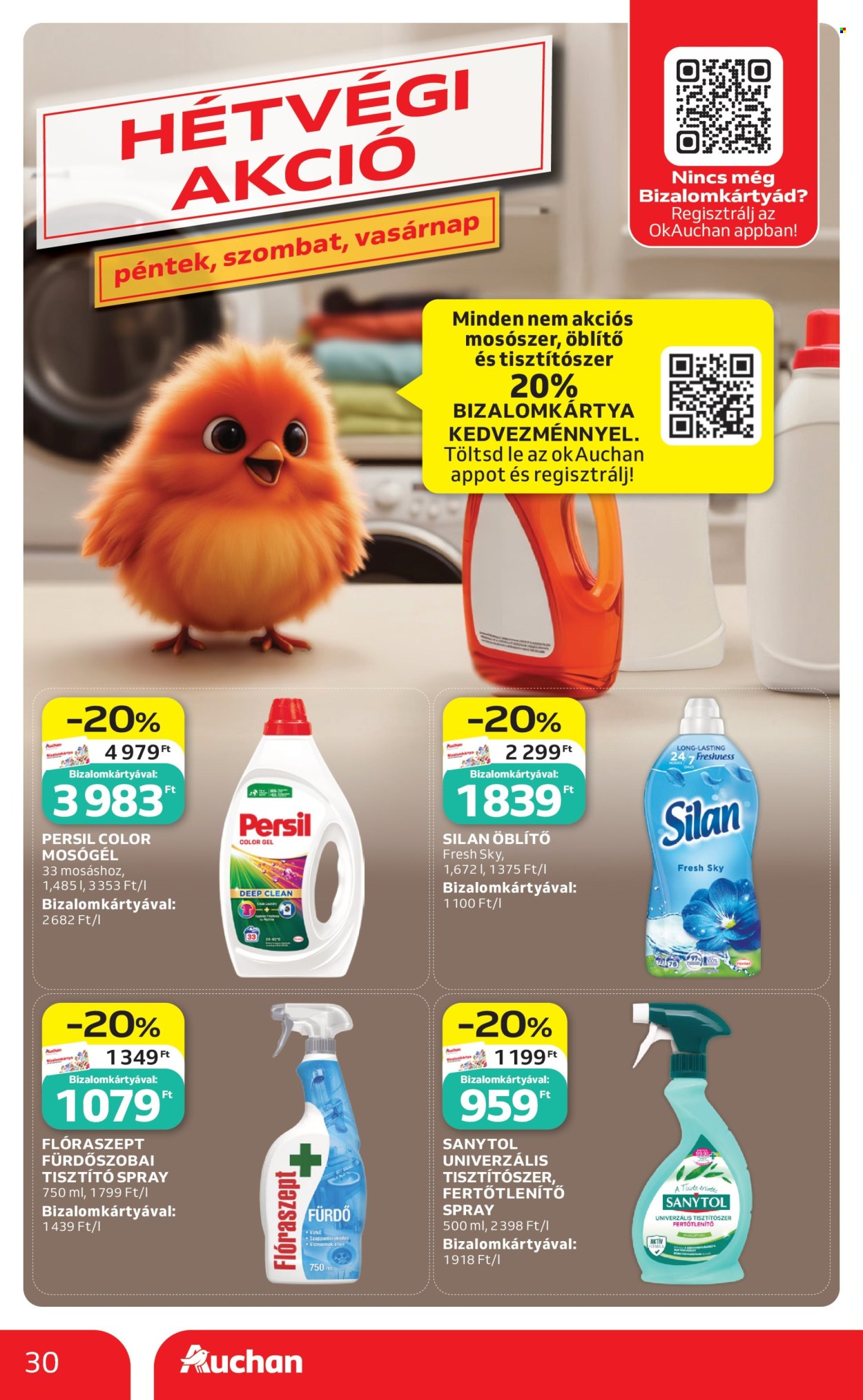 Auchan akciós újság érvényes:  - 2026.07.09 - 2026.07.15. 30. oldal Oldal 30