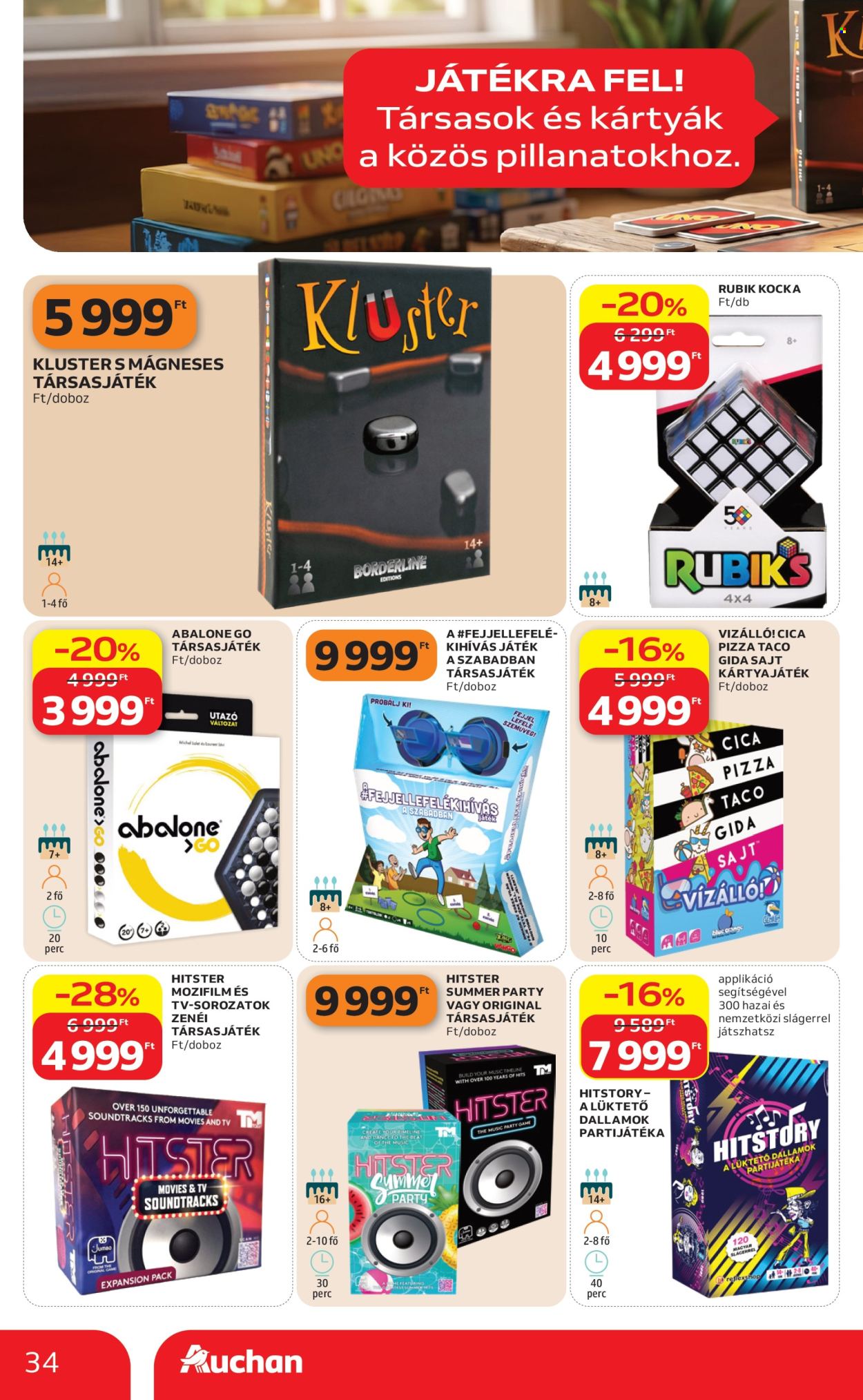 Auchan akciós újság érvényes:  - 2026.07.09 - 2026.07.15. 34. oldal Oldal 34