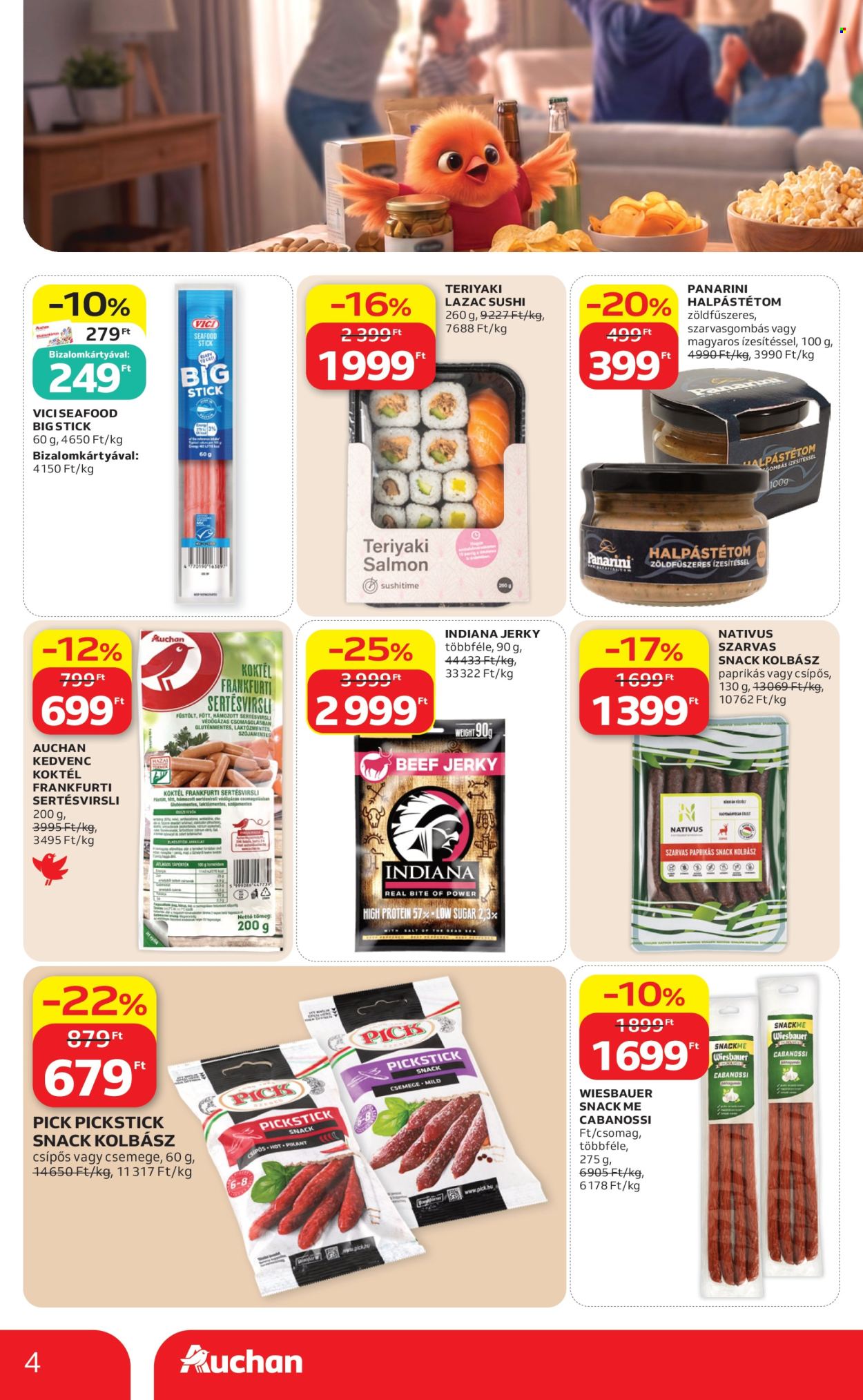 Auchan akciós újság érvényes:  - 2026.07.09 - 2026.07.22. 4. oldal Oldal 4