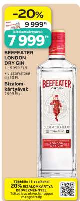 BEEFEATER London Dry gin