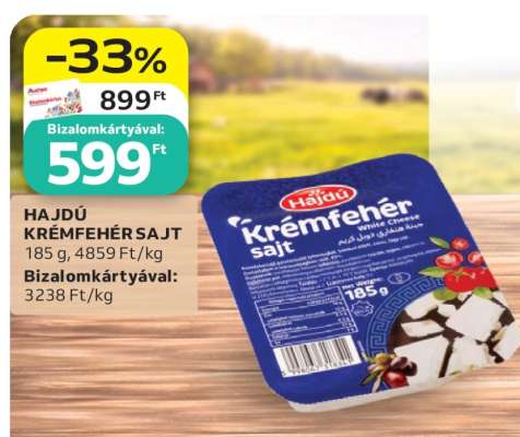 Hajdú Krémfehér Sajt