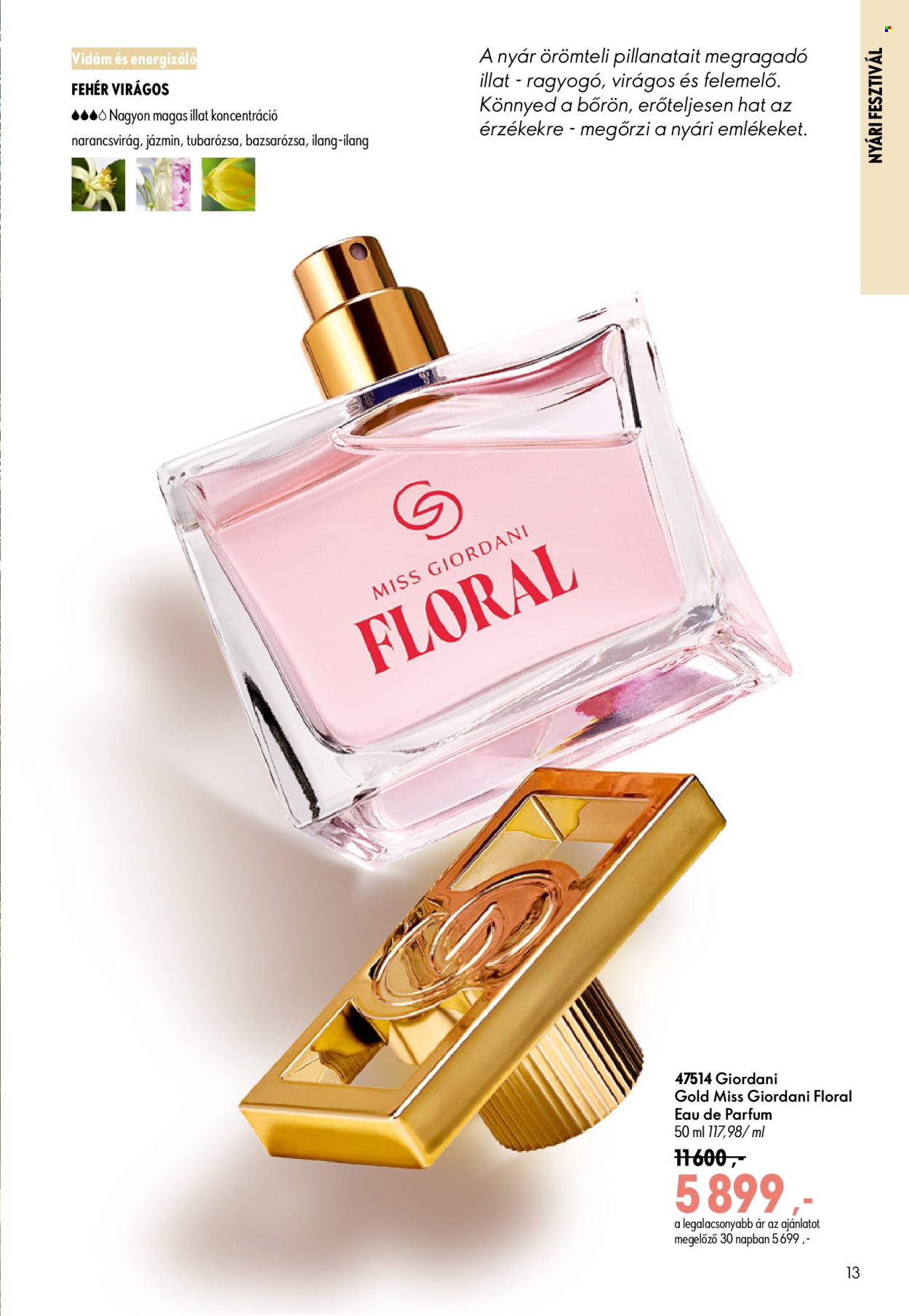 Oriflame akciós újság érvényes:  - 2026.07.08 - 2026.07.28. 13. oldal Oldal 13