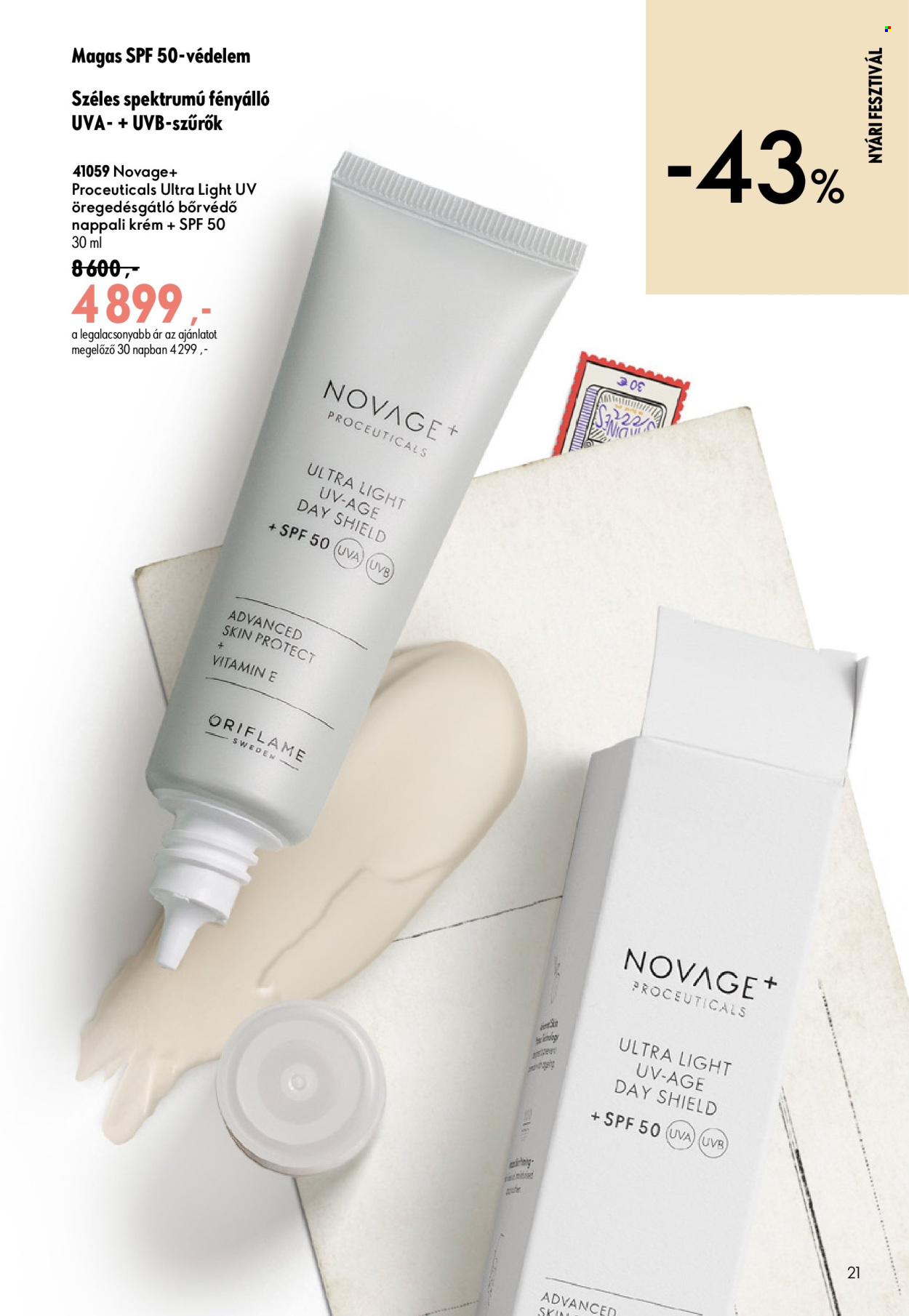 Oriflame akciós újság érvényes:  - 2026.07.08 - 2026.07.28. 21. oldal Oldal 21