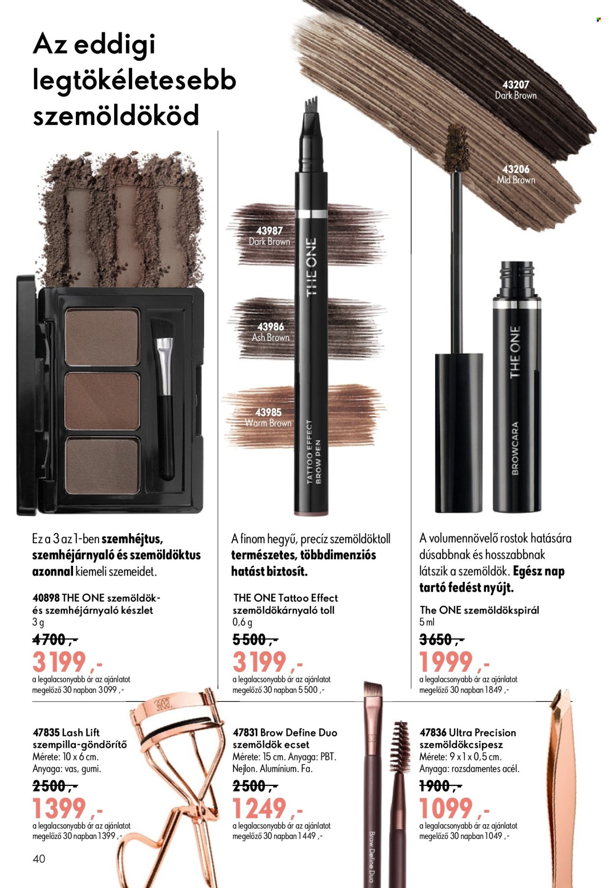 Oriflame akciós újság érvényes:  - 2026.07.08 - 2026.07.28. 40. oldal Oldal 40