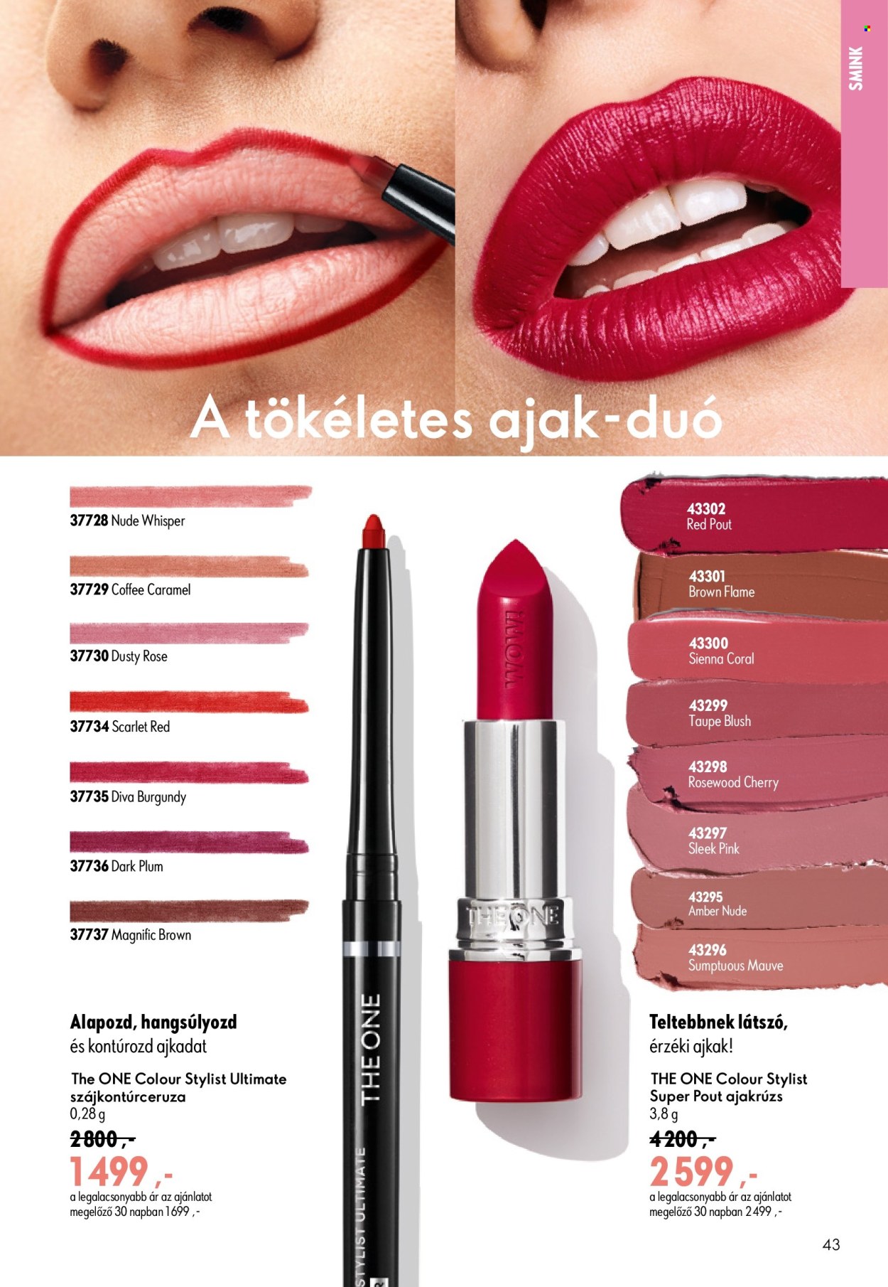 Oriflame akciós újság érvényes:  - 2026.07.08 - 2026.07.28. 43. oldal Oldal 43