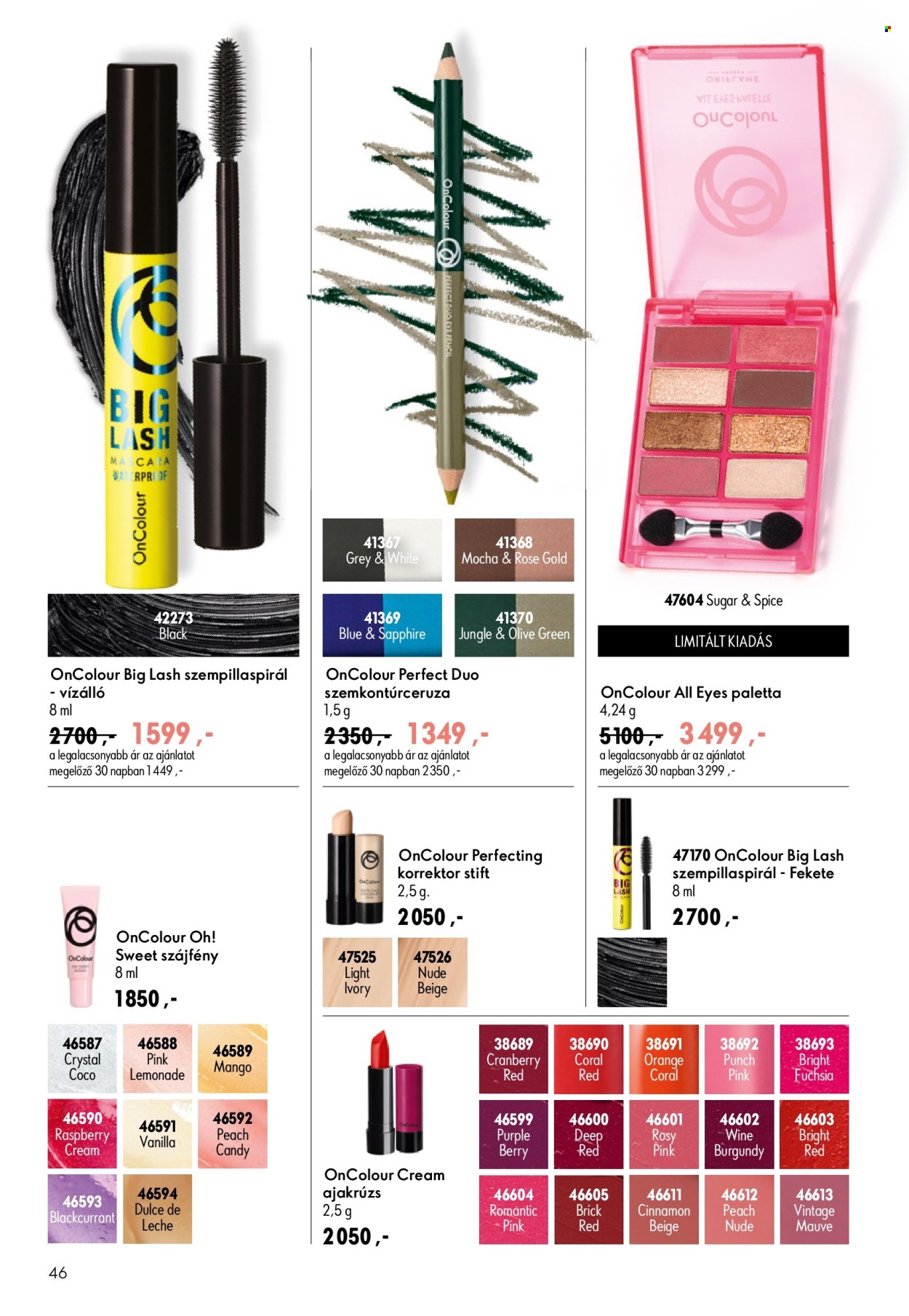 Oriflame akciós újság érvényes:  - 2026.07.08 - 2026.07.28. 46. oldal Oldal 46