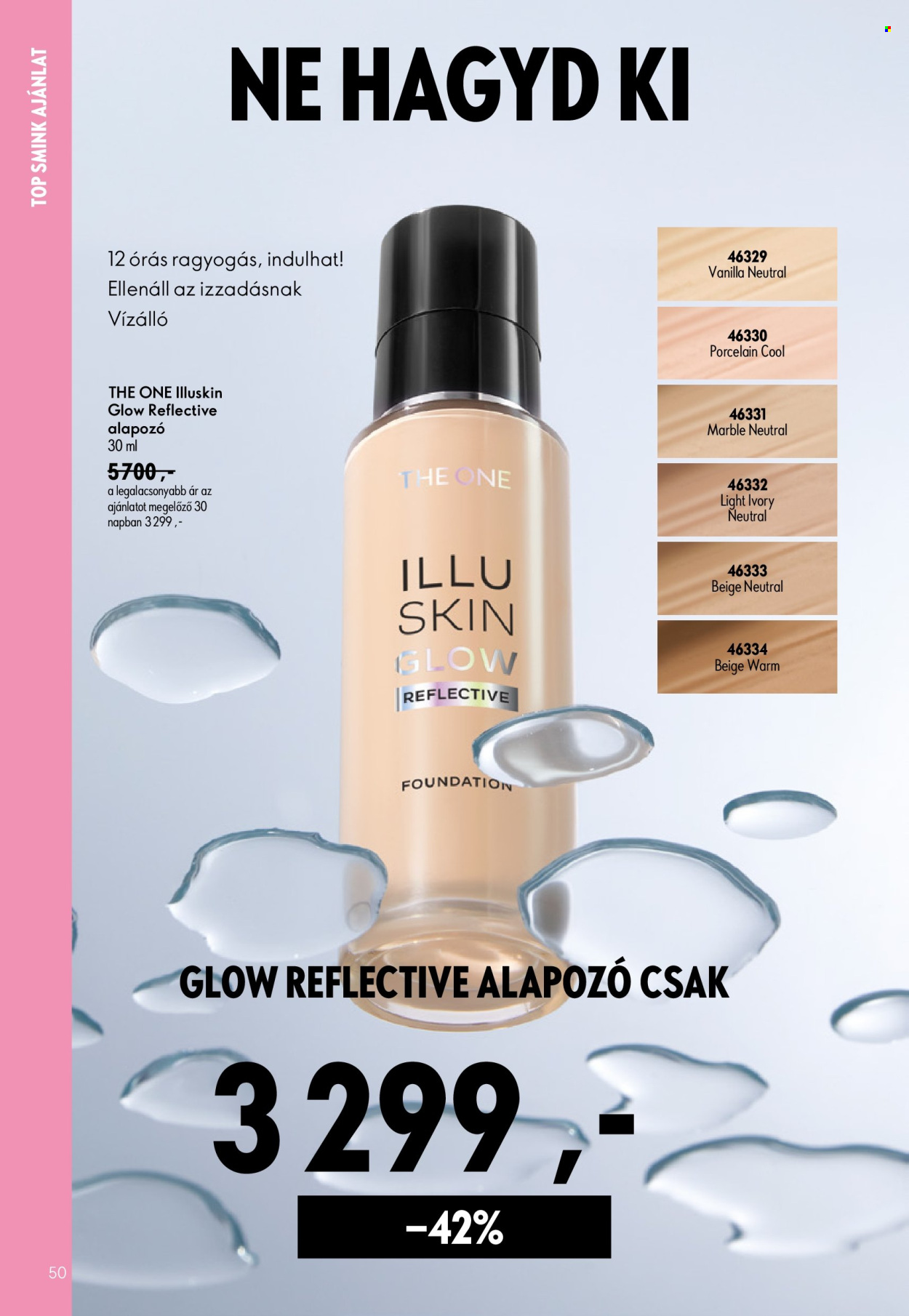 Oriflame akciós újság érvényes:  - 2026.07.08 - 2026.07.28. 50. oldal Oldal 50