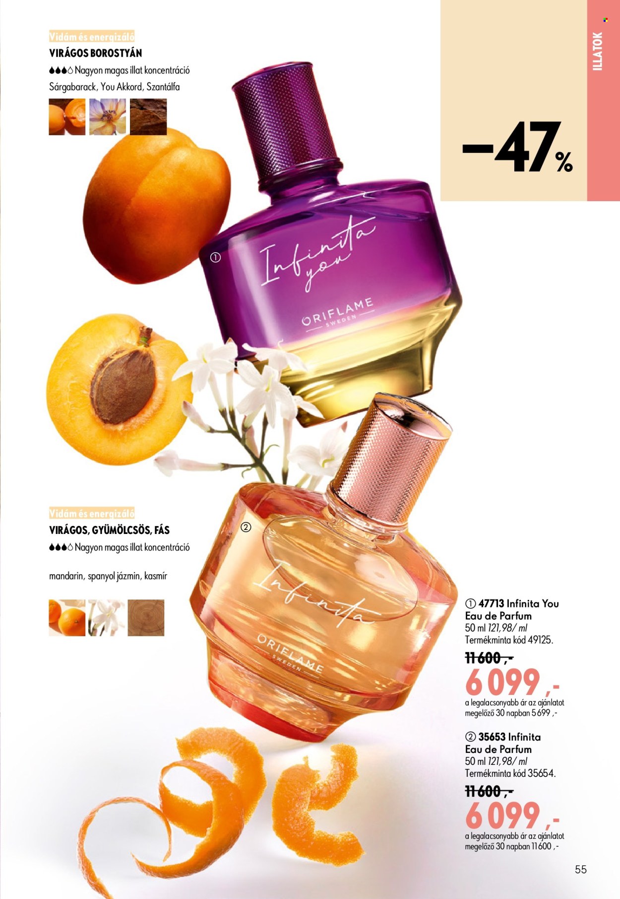 Oriflame akciós újság érvényes:  - 2026.07.08 - 2026.07.28. 55. oldal Oldal 55