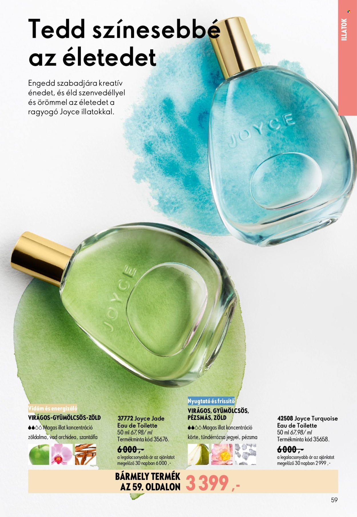 Oriflame akciós újság érvényes:  - 2026.07.08 - 2026.07.28. 59. oldal Oldal 59