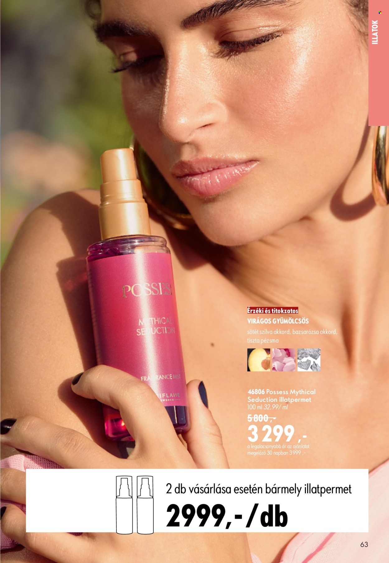 Oriflame akciós újság érvényes:  - 2026.07.08 - 2026.07.28. 63. oldal Oldal 63