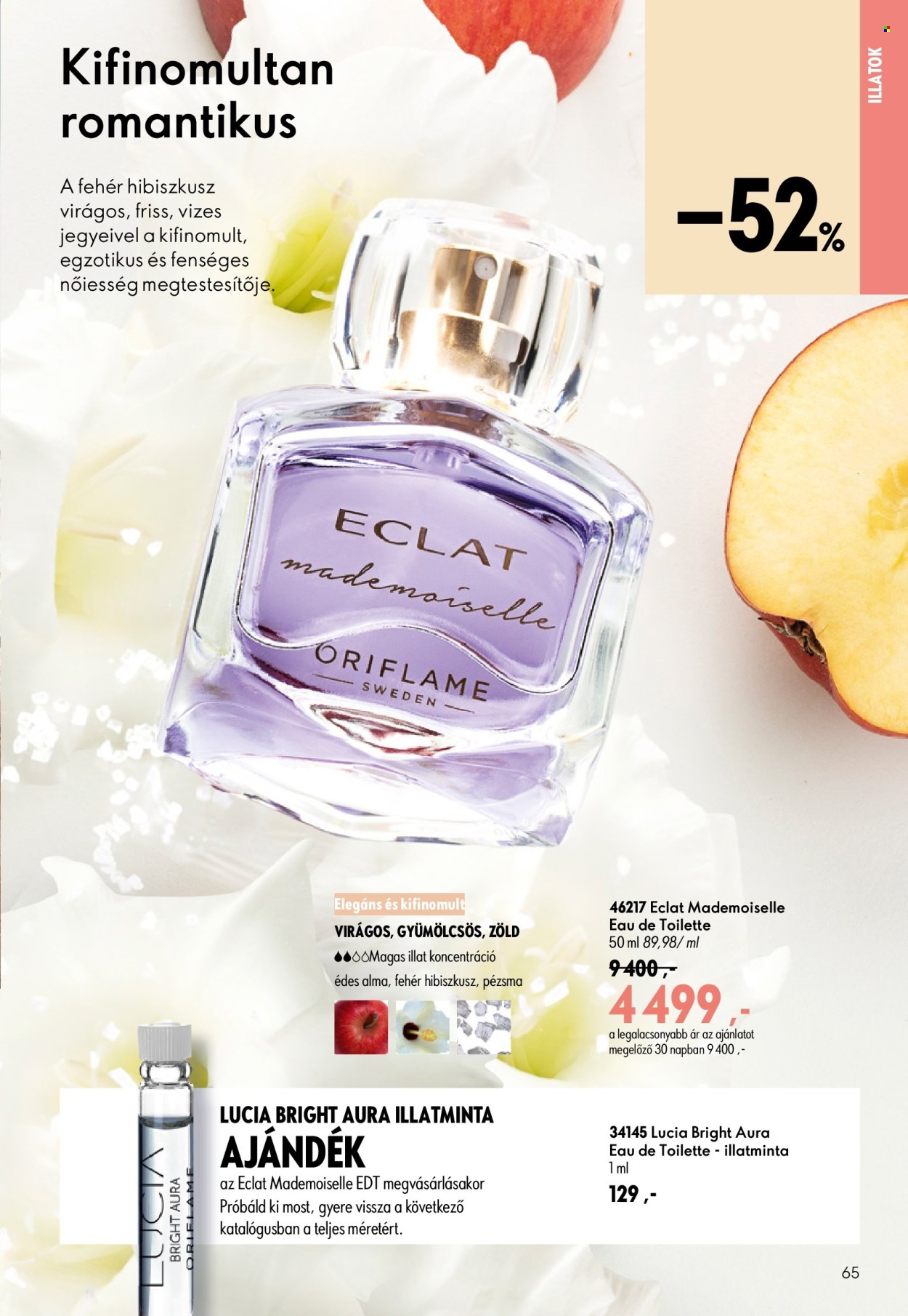 Oriflame akciós újság érvényes:  - 2026.07.08 - 2026.07.28. 65. oldal Oldal 65
