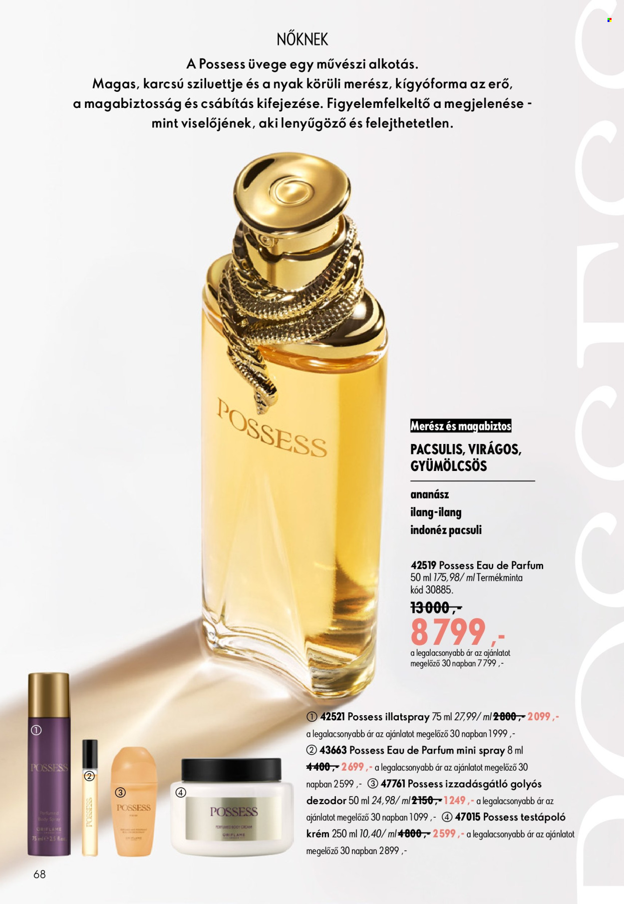 Oriflame akciós újság érvényes:  - 2026.07.08 - 2026.07.28. 68. oldal Oldal 68