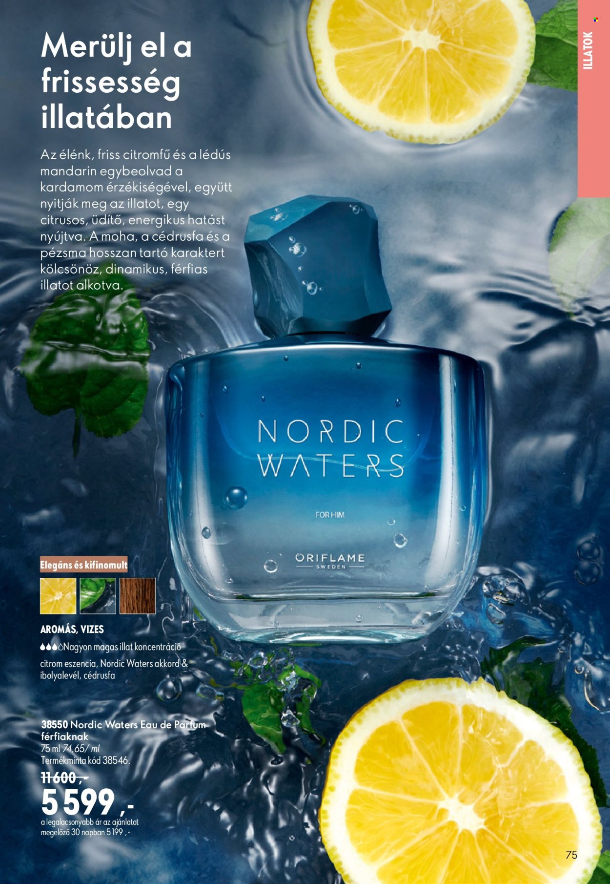 Oriflame akciós újság érvényes:  - 2026.07.08 - 2026.07.28. 75. oldal Oldal 75