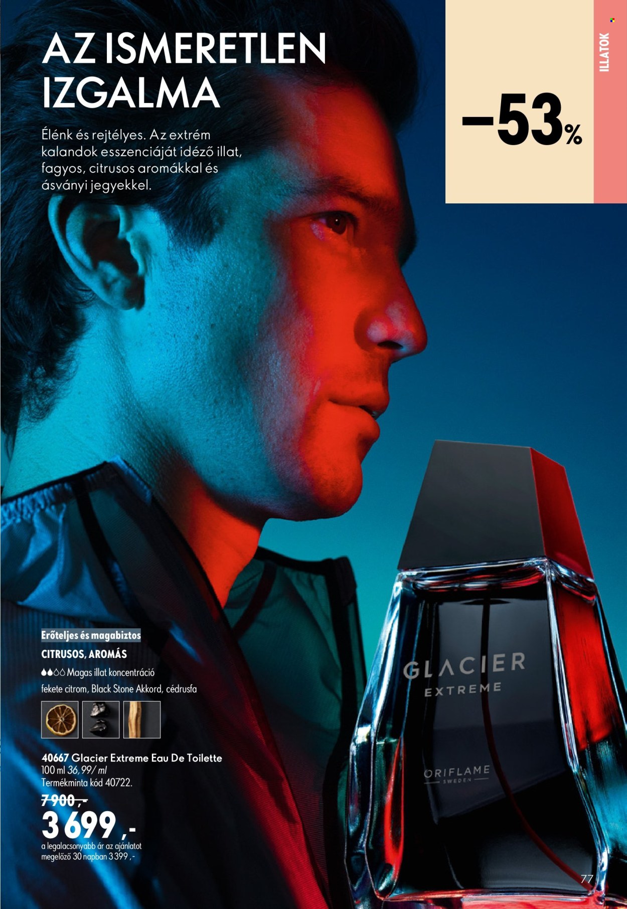 Oriflame akciós újság érvényes:  - 2026.07.08 - 2026.07.28. 77. oldal Oldal 77