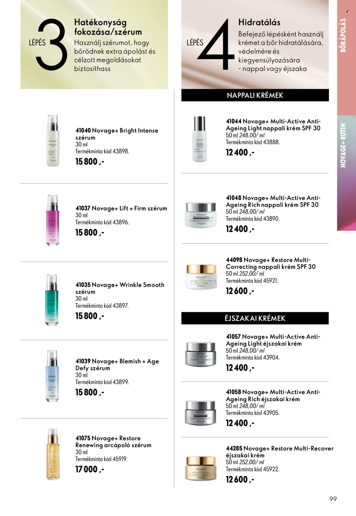 Oriflame akciós újság érvényes:  - 2026.07.08 - 2026.07.28. 99. oldal Oldal 99
